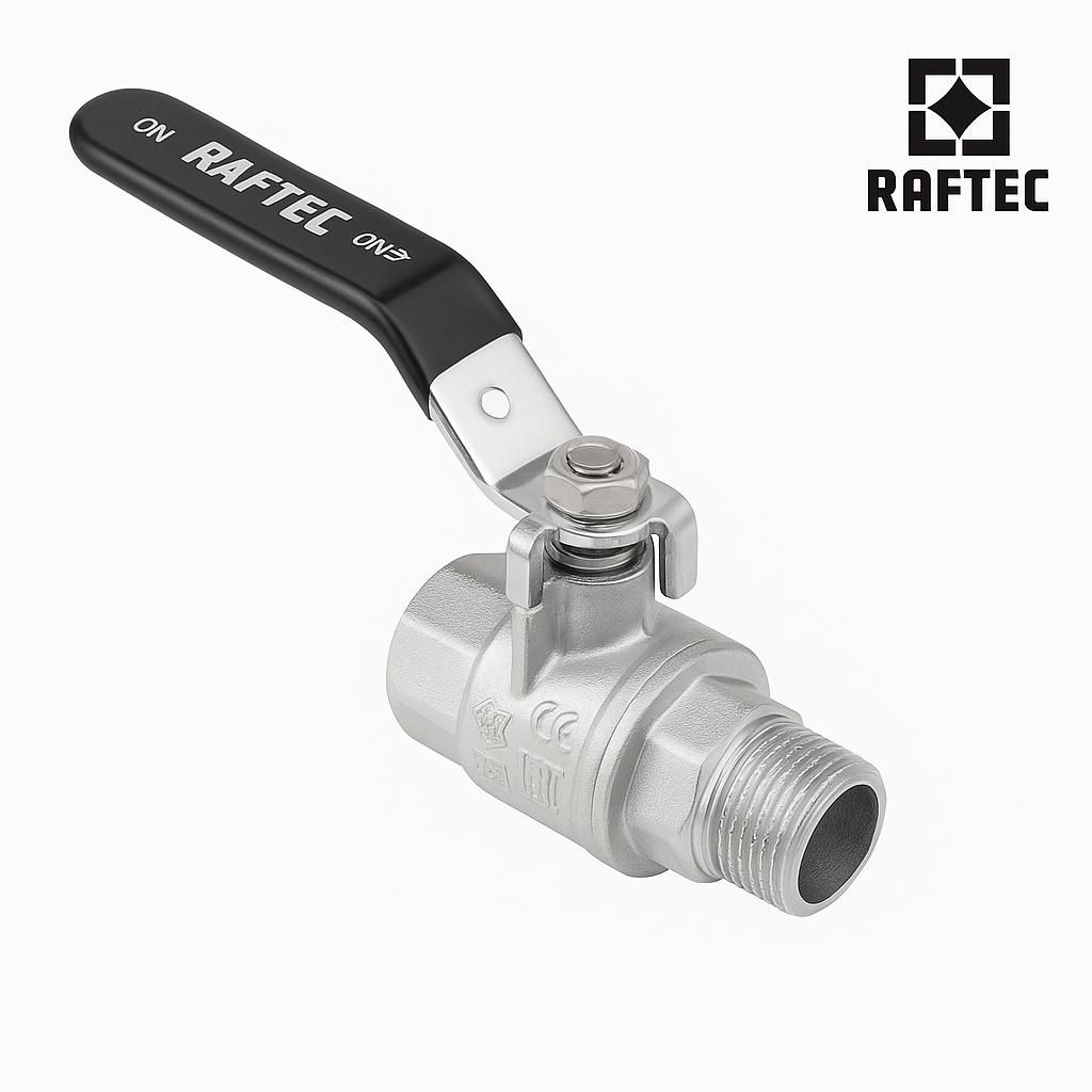 Guľové ventily MF páka RAFTEC