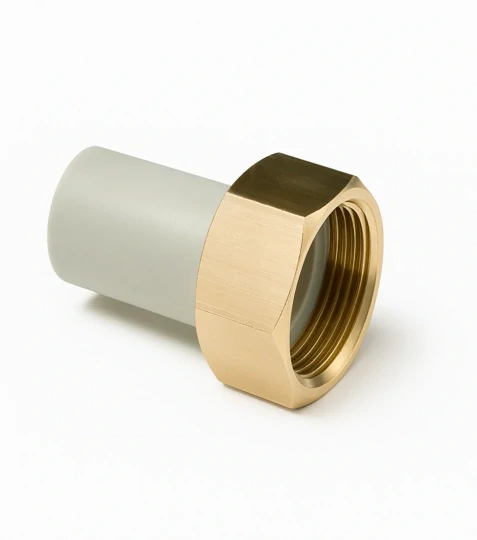 PPR plastové hrdlo 25 mm x 1" s prevlečnou maticou