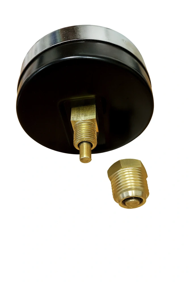 Termomanometer 0-6 bar, zadný vývod - 1/2"