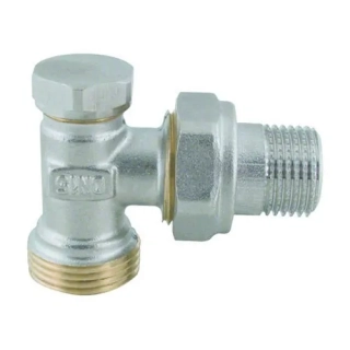 Radiátorový ventil rohový 1/2" x 3/4"