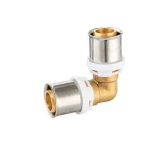 PEX-AL Koleno 90° 16 × 16 mm – Lisovacia tvarovka (TH)