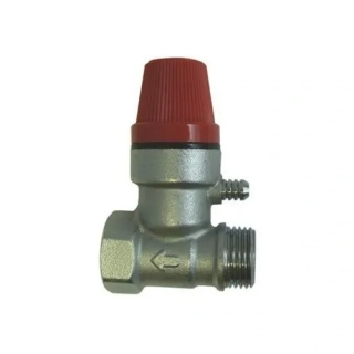 Poistný ventil na bojler 1/2" 6 bar