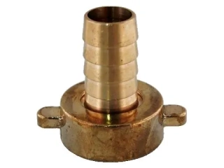 Mosadzný hadičník s prevlečnou maticou 1/2" x 10mm - priamy