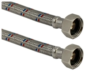 Flexi hadica nerezová F 3/8" x F 1/2" 120cm
