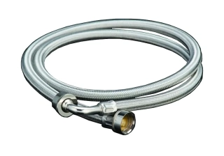 Práčková flexi hadica s kolenom F 3/4" x F 3/4" 100cm