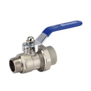 Guľový ventil s PPR šrobením 20 x 1/2" - vonkajší závit