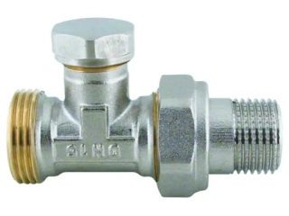 Radiátorový ventil priamy 1/2" x 3/4"