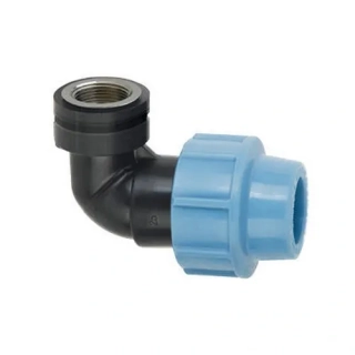 PE koleno 40 mm x 5/4" s vnútorným mosadzným závitom